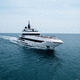 Megayacht für Kreuzfahrten / Raised Pilothouse / 6 Kabinen / 5 Kabinen