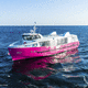 Passagierboot Berufsschiff / Innenborder / Diesel / Aluminium