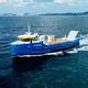Arbeitsboot Berufsschiff / Innenborder / Diesel / Aluminium