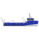 Arbeitsboot / Nutzfahrzeug / Innenborder / Aluminium