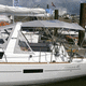 Bimini-Top für Segelboot / für Ruderhaus / mit Edelstahlstruktur / PVC
