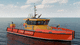 Such- und Rettungsboot Berufsschiff / Innenborder / Aluminium