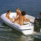 Außenborder-Konsolenboot / Freizeit / für Angelsport