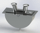 Klampe für Yacht / für Boot / doppelt