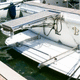 Beiboot-Davit / hydraulisch / elektrisch / Edelstahl
