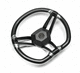 Motorboot-Lenkrad / Carbon / Segelbootrennen / Design / 3-Speichen
