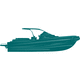 halbstarres Schlauchboot / Außenborder / zweimotorig / Open