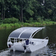 Elektro-Solar-Konsolenboot / Außenborder / zweimotorig / Hardtop