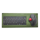 Tastatur für Marineanwendungen / für Schiffe / 82 Tasten / Trackball