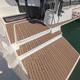 Decksbelag für Boot / Antirutsch / Teak-Optik / aus Kunstteak