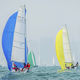 Regatta-Kielboot-Segelboot / Regatta / Bugspriet