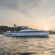 Express-Cruiser / Außenborder / zweimotorig / Softtop / mit Kabine