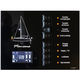 Überwachungs- und Bedientafel / für Marineanwendungen / für Yacht / für Segelboot / Bilge