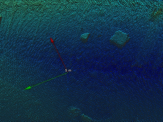 FALLSTUDIE MULTIBEAM ECHOSOUNDER integriert in SB 100 PRO USV für Inspektionen und Bathymetrie