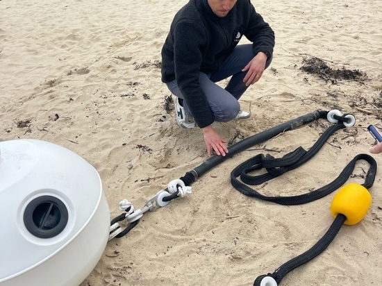 Unsere Liegeplätze sind am Strand von Pérello eingerichtet!
