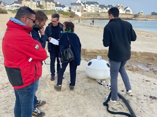 Unsere Liegeplätze sind am Strand von Pérello eingerichtet!