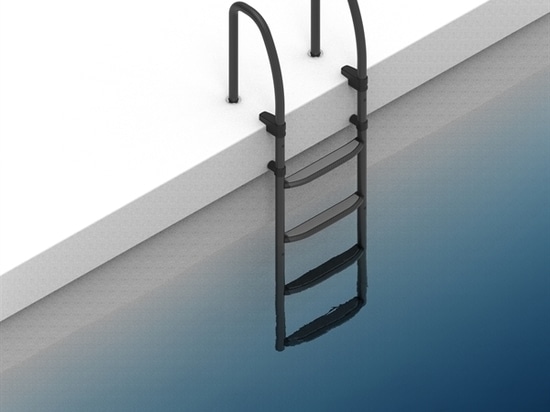 Abnehmbare Carbon-Leiter Breite 600 mm