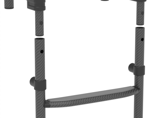 Abnehmbare Carbon-Leiter Breite 600 mm