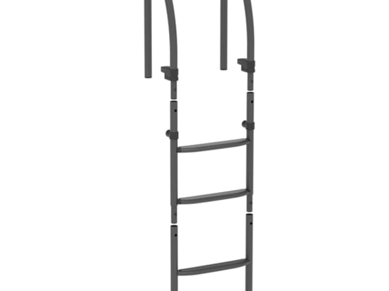 Abnehmbare Carbon-Leiter Breite 600 mm