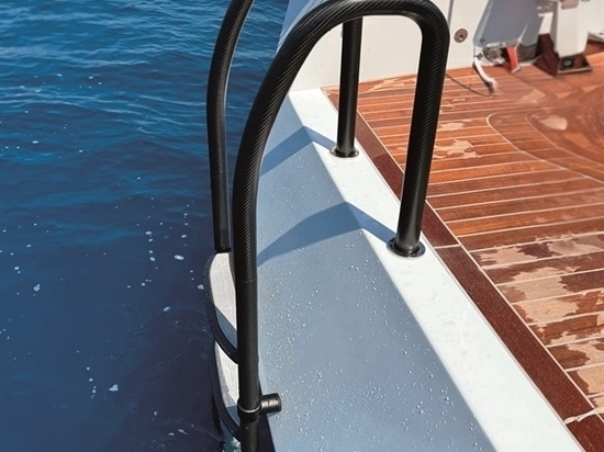 Abnehmbare Carbon-Leiter Breite 600 mm