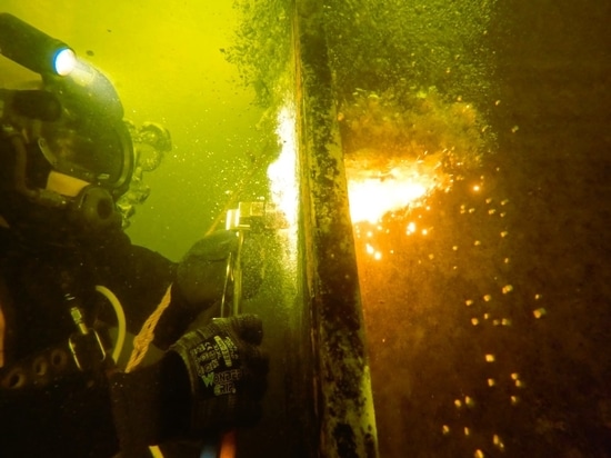 Maximale Leistung beim Unterwasserschneiden