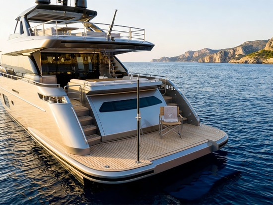 Die abnehmbare Deckdusche von I-Carbon.