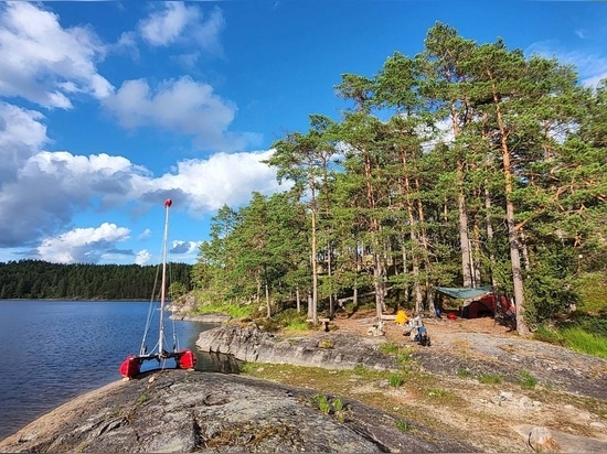 Mehrtagestour auf dem STORA LE in Schweden