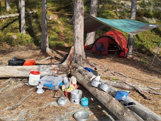 Mehrtagestour auf dem STORA LE in Schweden