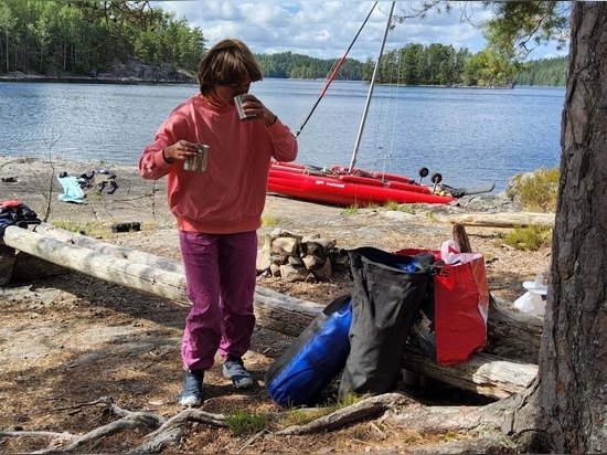 Mehrtagestour auf dem STORA LE in Schweden
