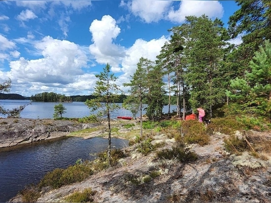 Mehrtagestour auf dem STORA LE in Schweden