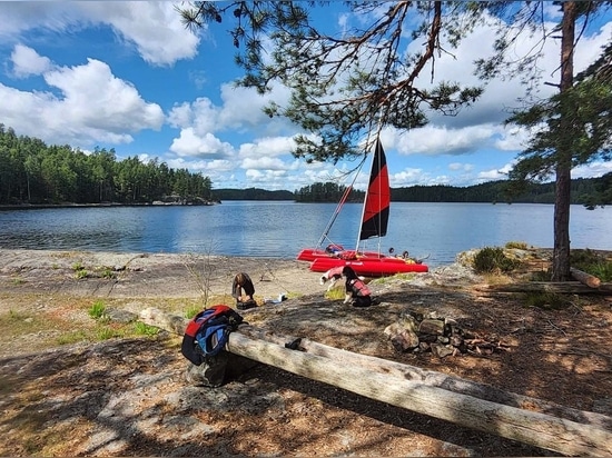 Mehrtagestour auf dem STORA LE in Schweden