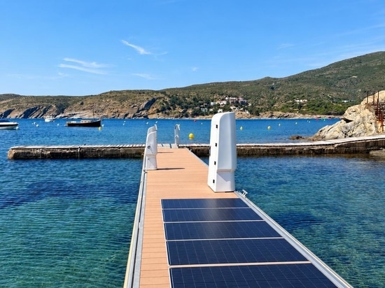 Solarenergie, Autonomie und intelligentes Management am Steg von Cadaqués