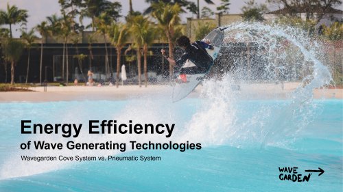 Wavegarden Energy Efficiency