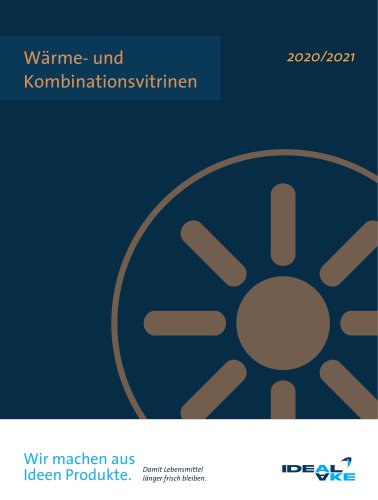 Wärme- und Kombinationsvitrinen