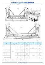 Stahl-Bootsgestell - 2