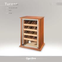 FREESTANDING WOODEN HUMIDOR CABINET TURNER