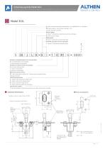 Industrial joysticks Model 30JL