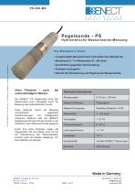 Sensor - Pegelsonde PS