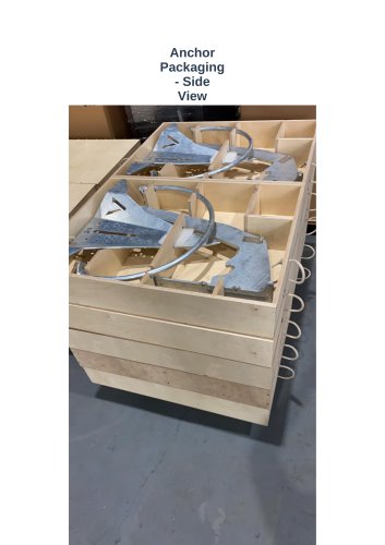 Open shipping boxes