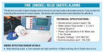 BILGE AND SMOKE ALARMS