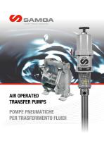 Air operated transfer pumps