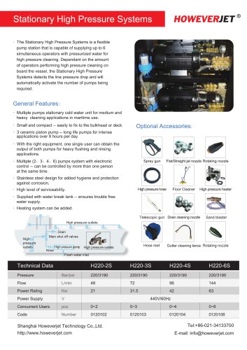 Stationary High Pressure Systems