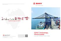 Sany customized container cranes STS5001S