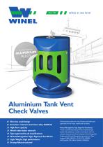 Aluminium Tank Vent Check Valves