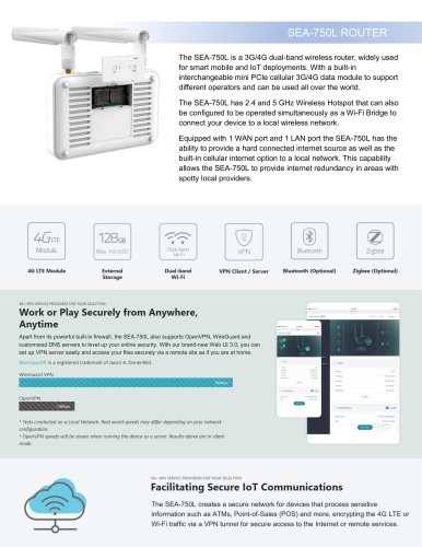 SEA-750L ROUTER