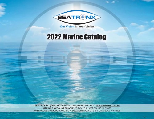 Seatronx Marine Catalog 2022