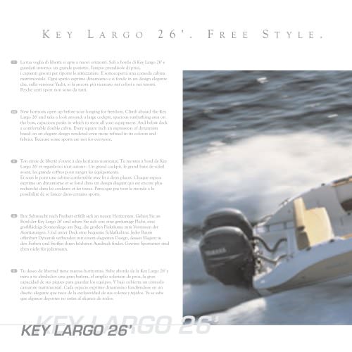 KEY LARGO 26' FREE STYLE