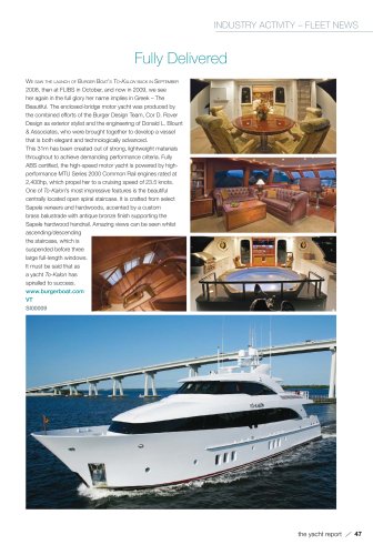 enclosed-bridge motor yacht