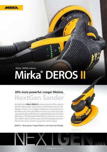 Mirka&reg; DEROS II