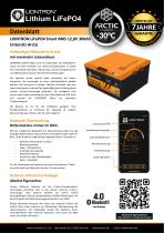 LIONTRON LiFePO4 Smart BMS 12,8V 300Ah Untersitz Arctic - 1